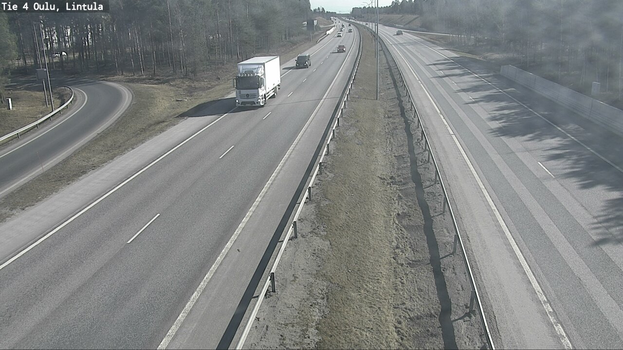 Kelikamerat Kuva Tie 4 Oulu, Lintula, Oulu, Pohjois-Pohjanmaa