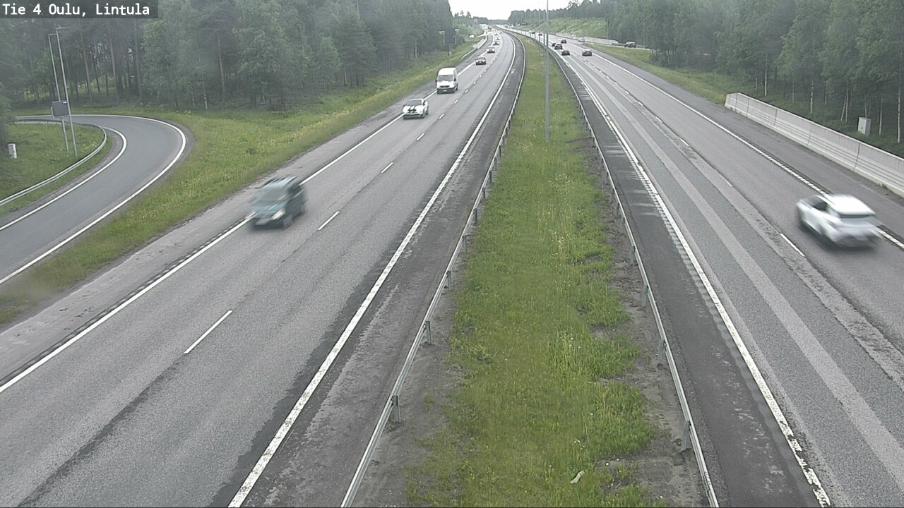 Kelikamerat Kuva Tie 4 Oulu, Lintula, Oulu, Pohjois-Pohjanmaa
