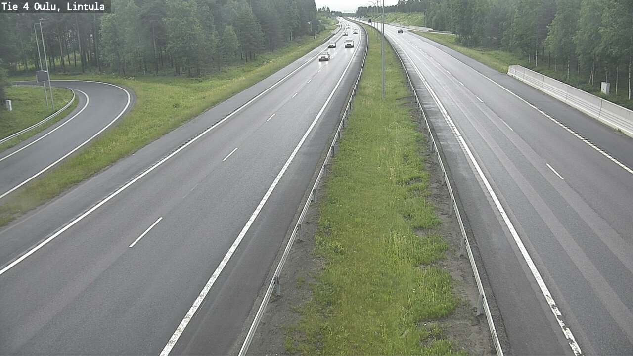 Kelikamerat Kuva Tie 4 Oulu, Lintula, Oulu, Pohjois-Pohjanmaa