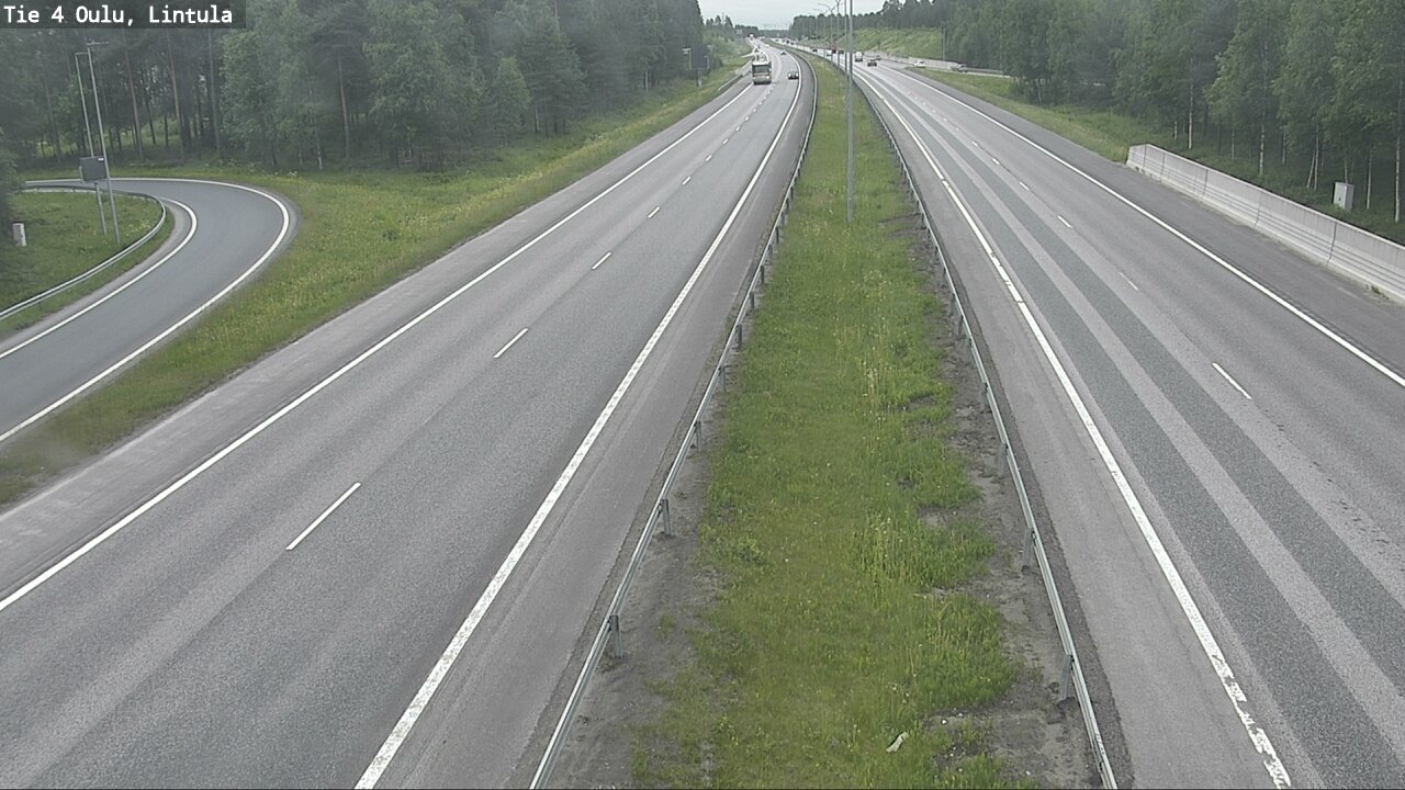 Kelikamerat Kuva Tie 4 Oulu, Lintula, Oulu, Pohjois-Pohjanmaa
