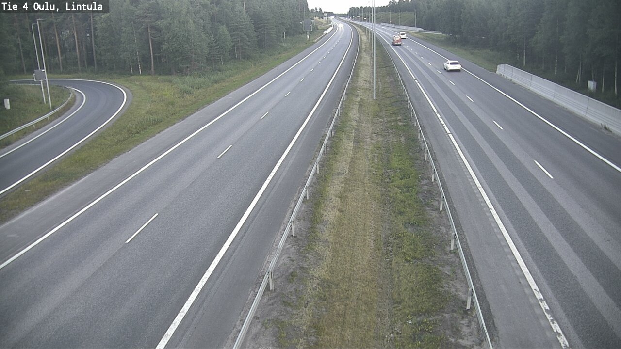 Kelikamerat Kuva Tie 4 Oulu, Lintula, Oulu, Pohjois-Pohjanmaa