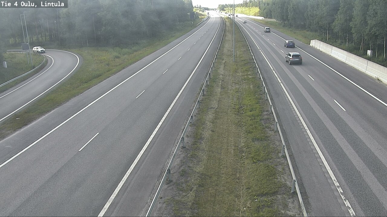 Kelikamerat Kuva Tie 4 Oulu, Lintula, Oulu, Pohjois-Pohjanmaa