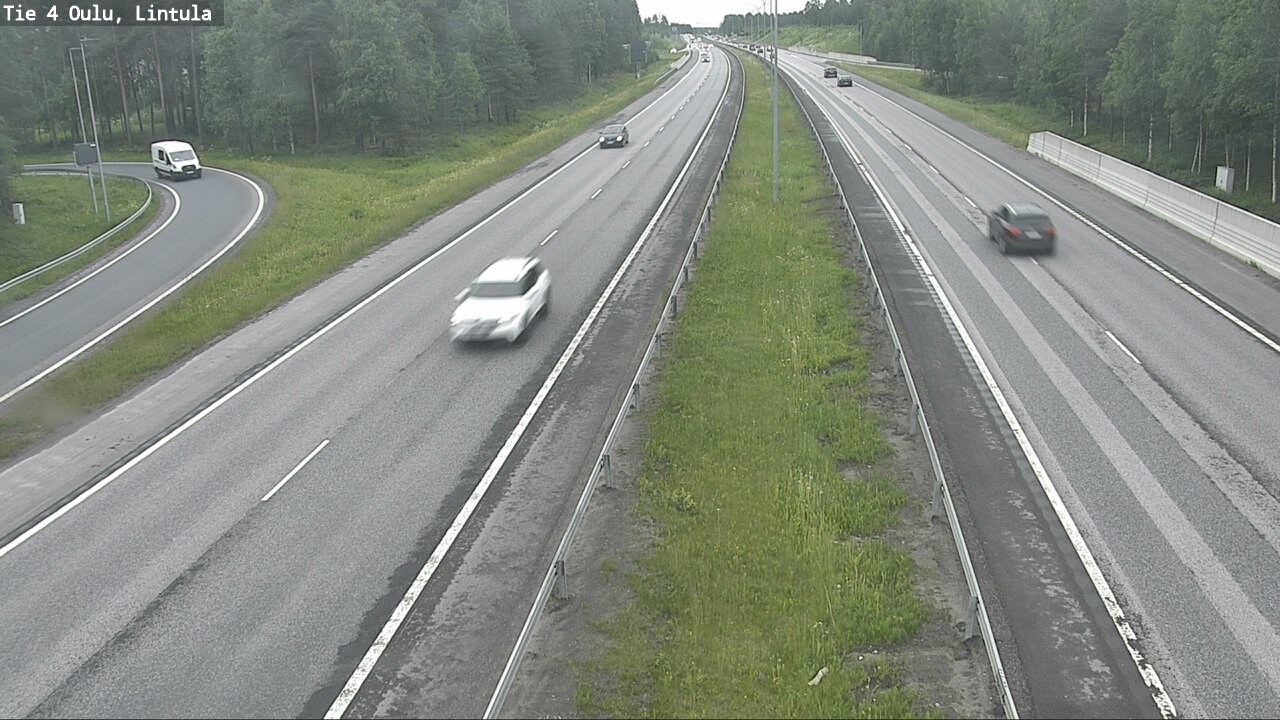 Kelikamerat Kuva Tie 4 Oulu, Lintula, Oulu, Pohjois-Pohjanmaa