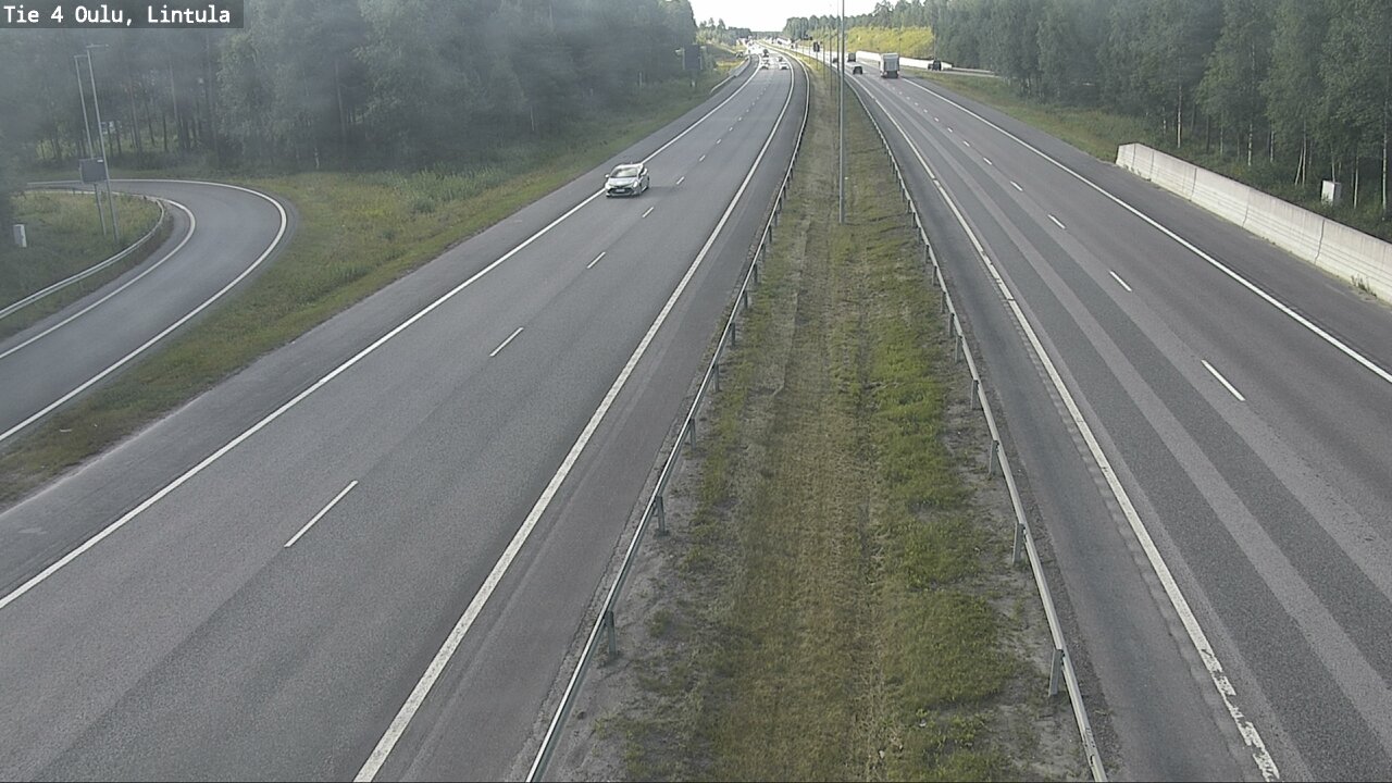 Kelikamerat Kuva Tie 4 Oulu, Lintula, Oulu, Pohjois-Pohjanmaa
