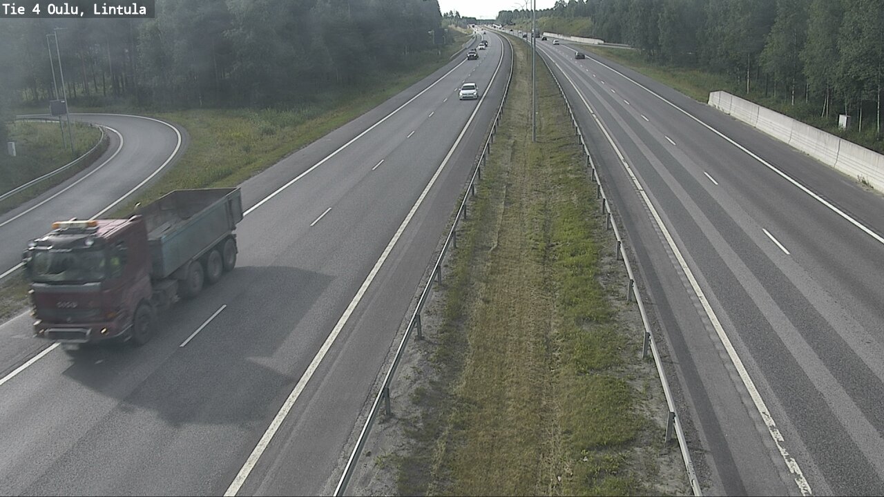 Kelikamerat Kuva Tie 4 Oulu, Lintula, Oulu, Pohjois-Pohjanmaa