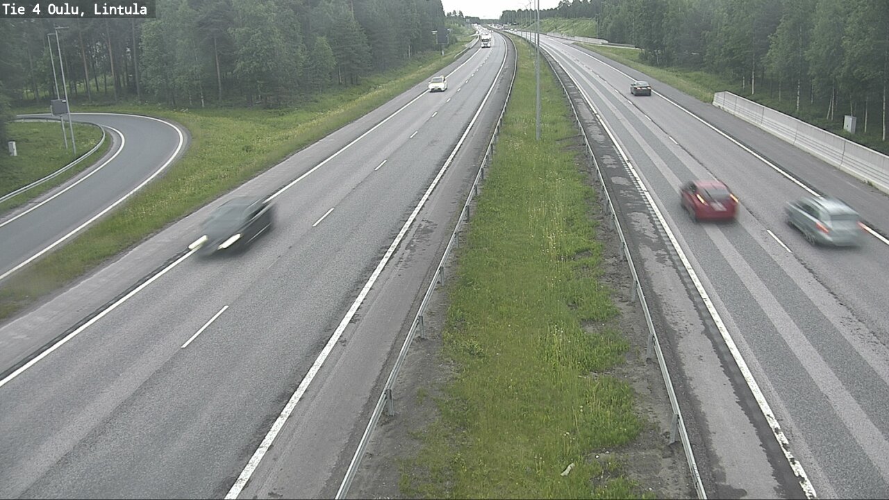 Kelikamerat Kuva Tie 4 Oulu, Lintula, Oulu, Pohjois-Pohjanmaa