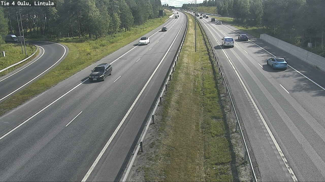 Kelikamerat Kuva Tie 4 Oulu, Lintula, Oulu, Pohjois-Pohjanmaa