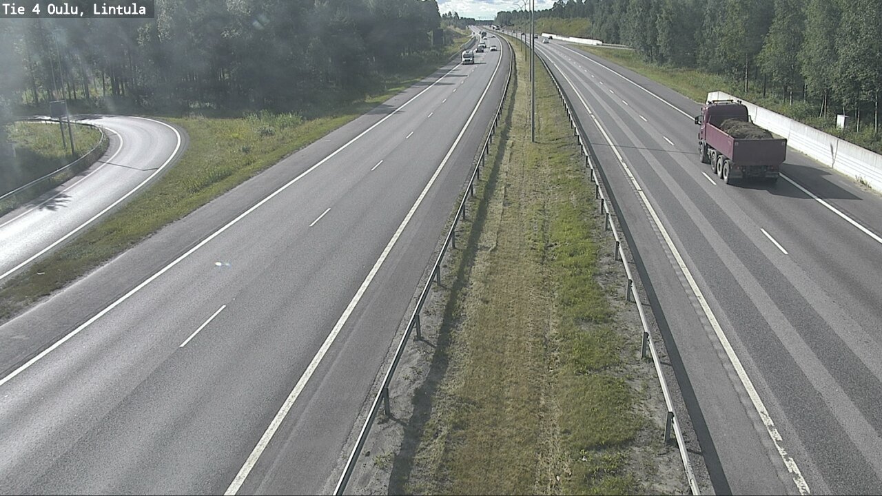 Kelikamerat Kuva Tie 4 Oulu, Lintula, Oulu, Pohjois-Pohjanmaa