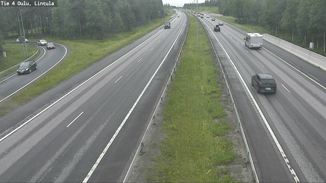 Kelikamerat Kuva Tie 4 Oulu, Lintula, Oulu, Pohjois-Pohjanmaa