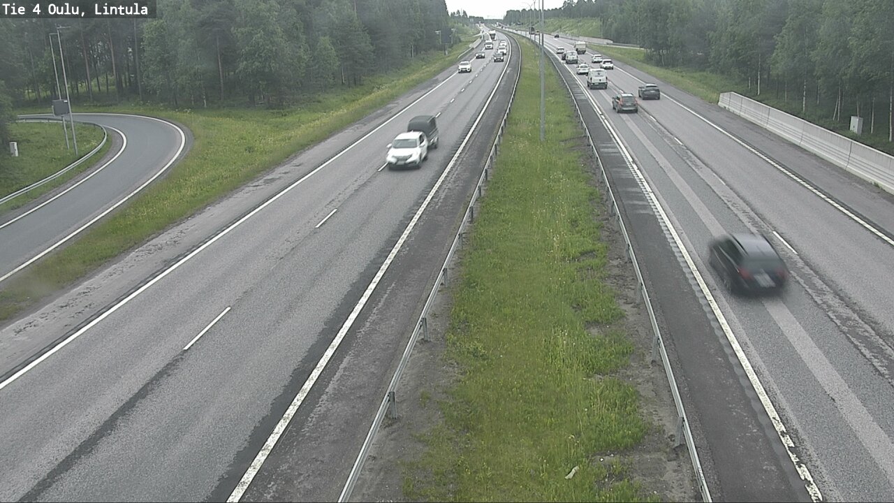 Kelikamerat Kuva Tie 4 Oulu, Lintula, Oulu, Pohjois-Pohjanmaa