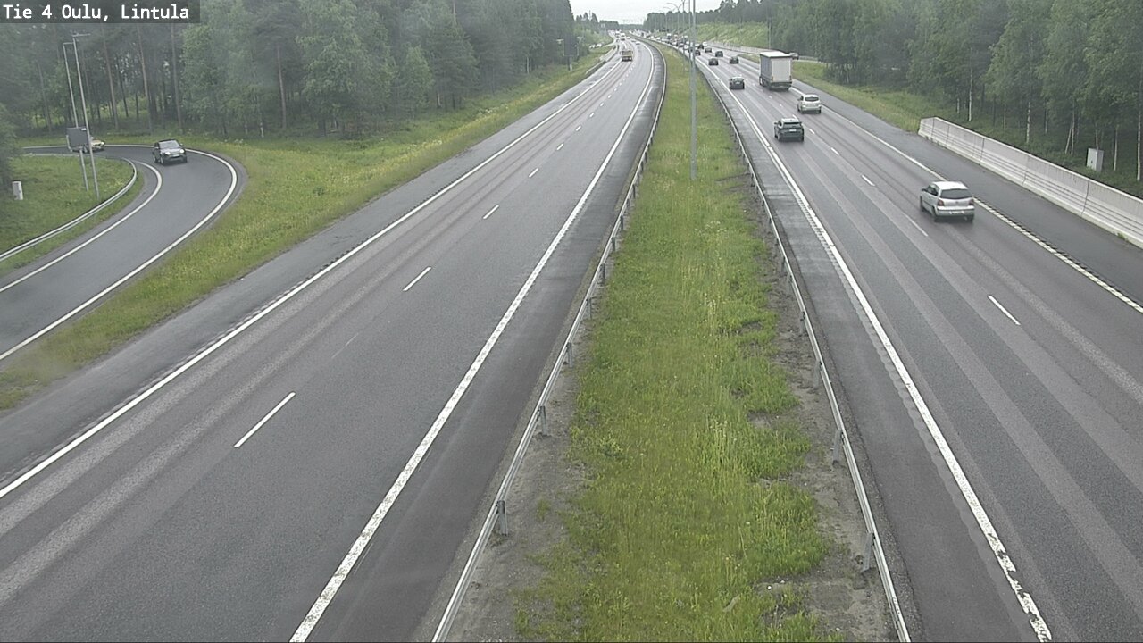 Kelikamerat Kuva Tie 4 Oulu, Lintula, Oulu, Pohjois-Pohjanmaa