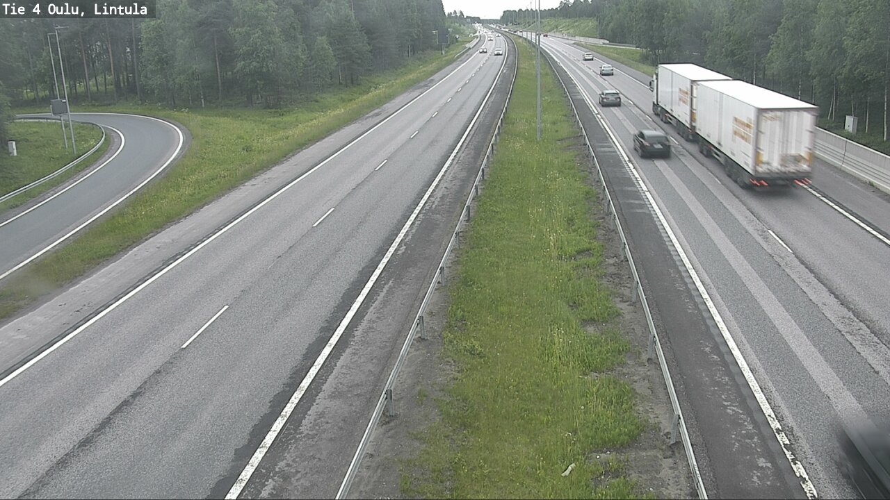 Kelikamerat Kuva Tie 4 Oulu, Lintula, Oulu, Pohjois-Pohjanmaa