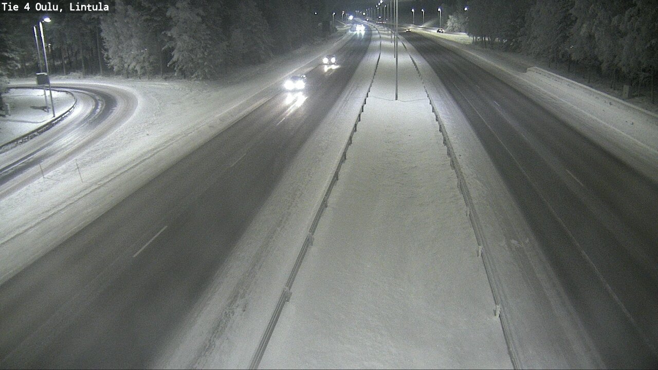 Kelikamerat Kuva Tie 4 Oulu, Lintula, Oulu, Pohjois-Pohjanmaa