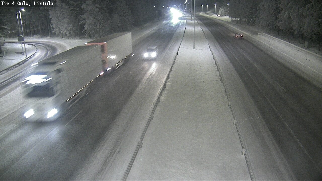 Kelikamerat Kuva Tie 4 Oulu, Lintula, Oulu, Pohjois-Pohjanmaa