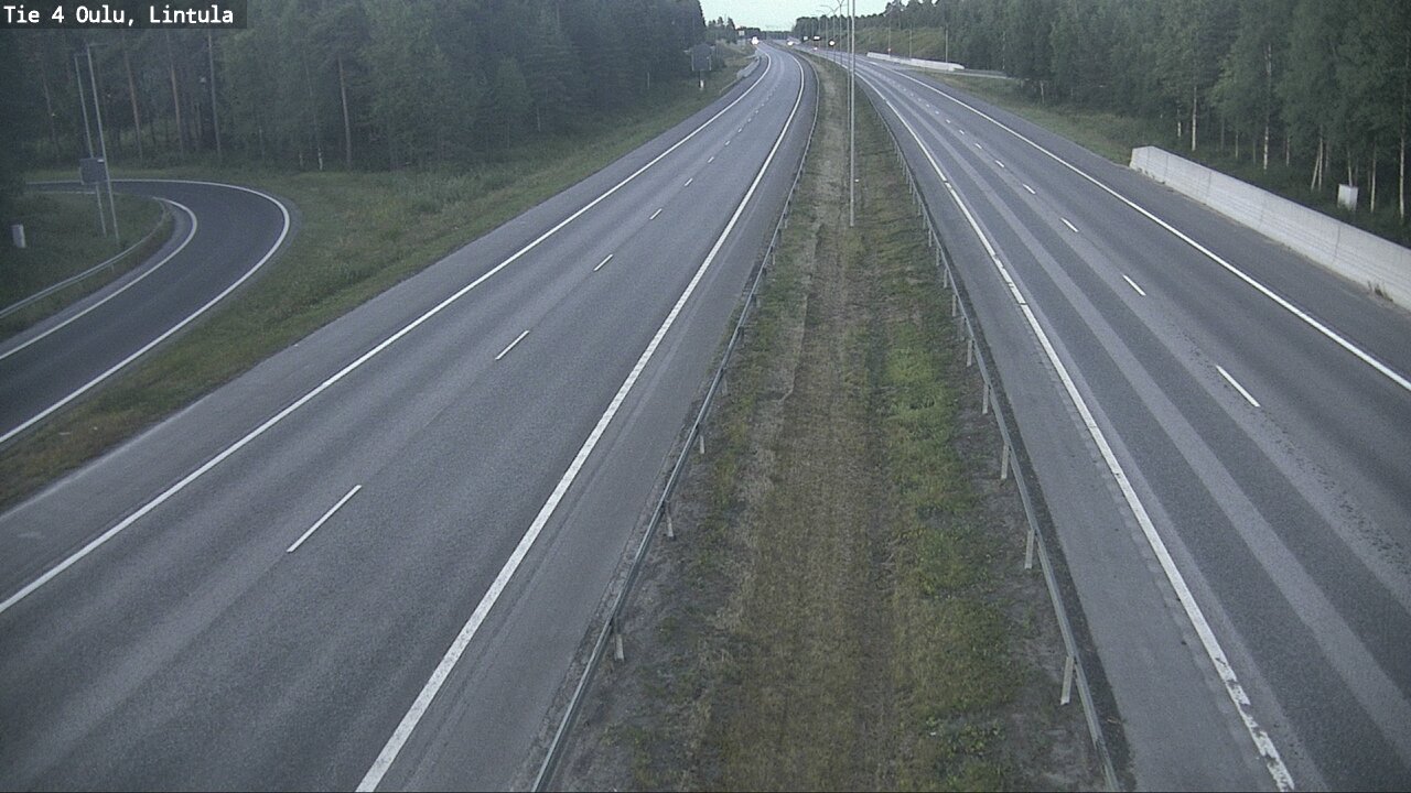 Kelikamerat Kuva Tie 4 Oulu, Lintula, Oulu, Pohjois-Pohjanmaa