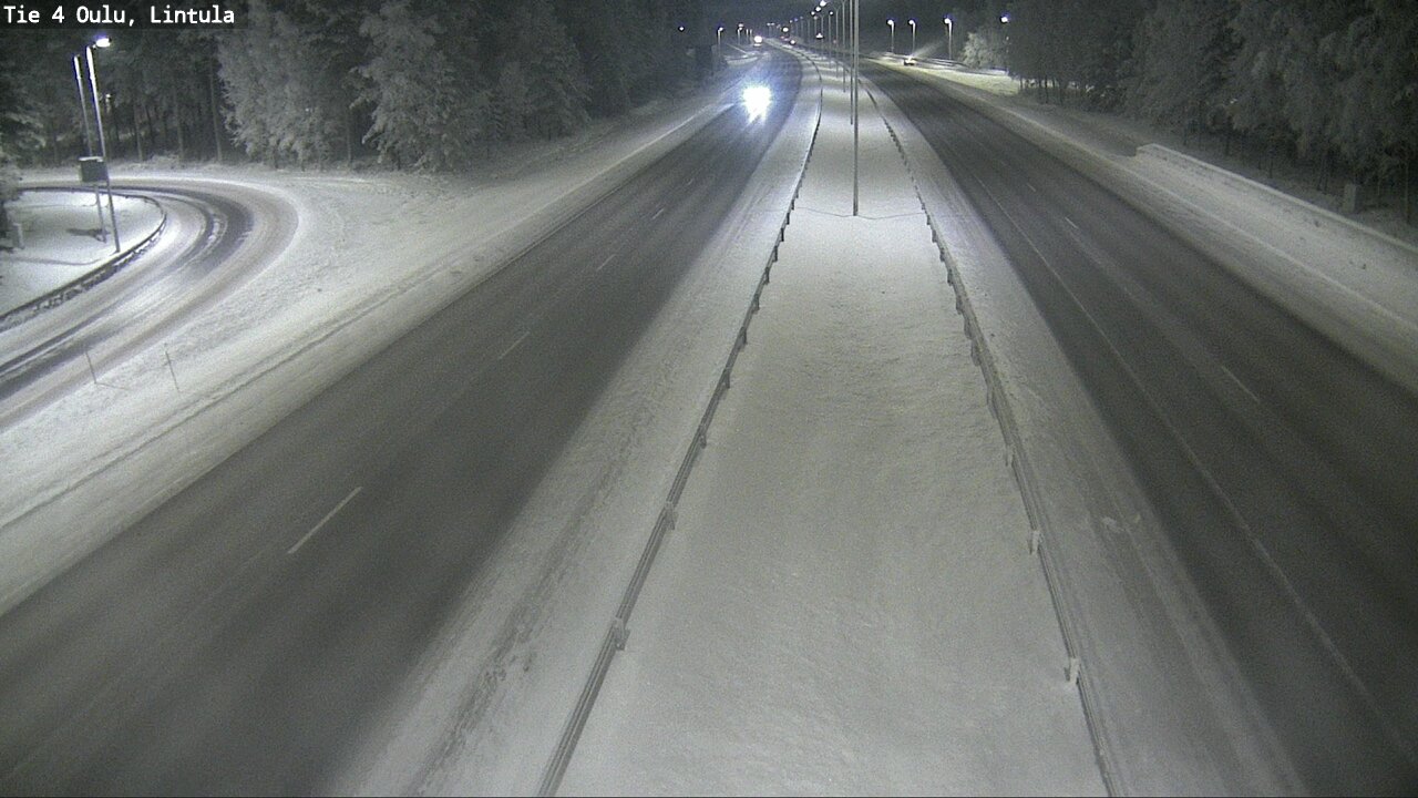 Kelikamerat Kuva Tie 4 Oulu, Lintula, Oulu, Pohjois-Pohjanmaa