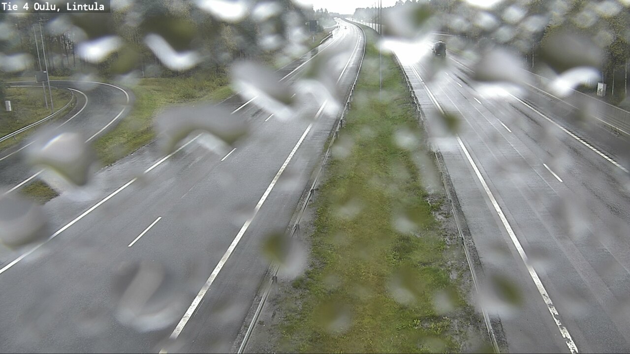 Weather Camera Image Road 4 Oulu, Lintula, Oulu, Pohjois-Pohjanmaa