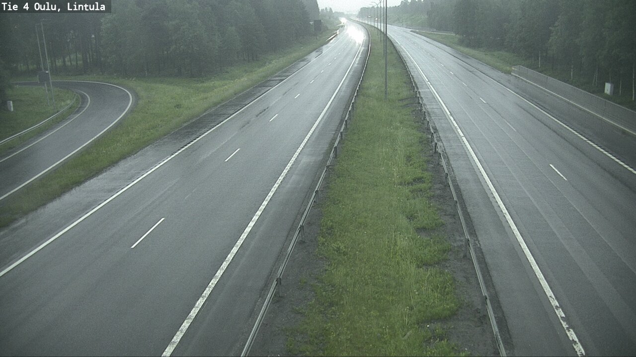 Kelikamerat Kuva Tie 4 Oulu, Lintula, Oulu, Pohjois-Pohjanmaa