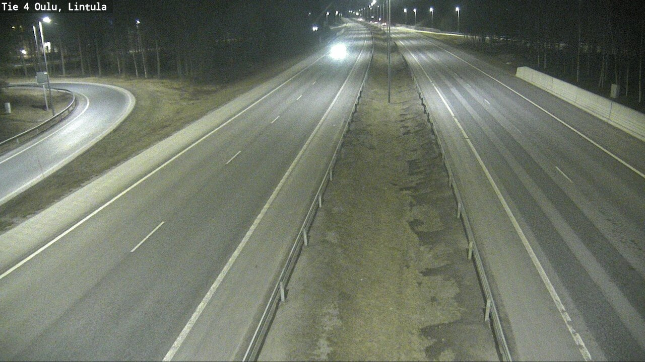 Kelikamerat Kuva Tie 4 Oulu, Lintula, Oulu, Pohjois-Pohjanmaa