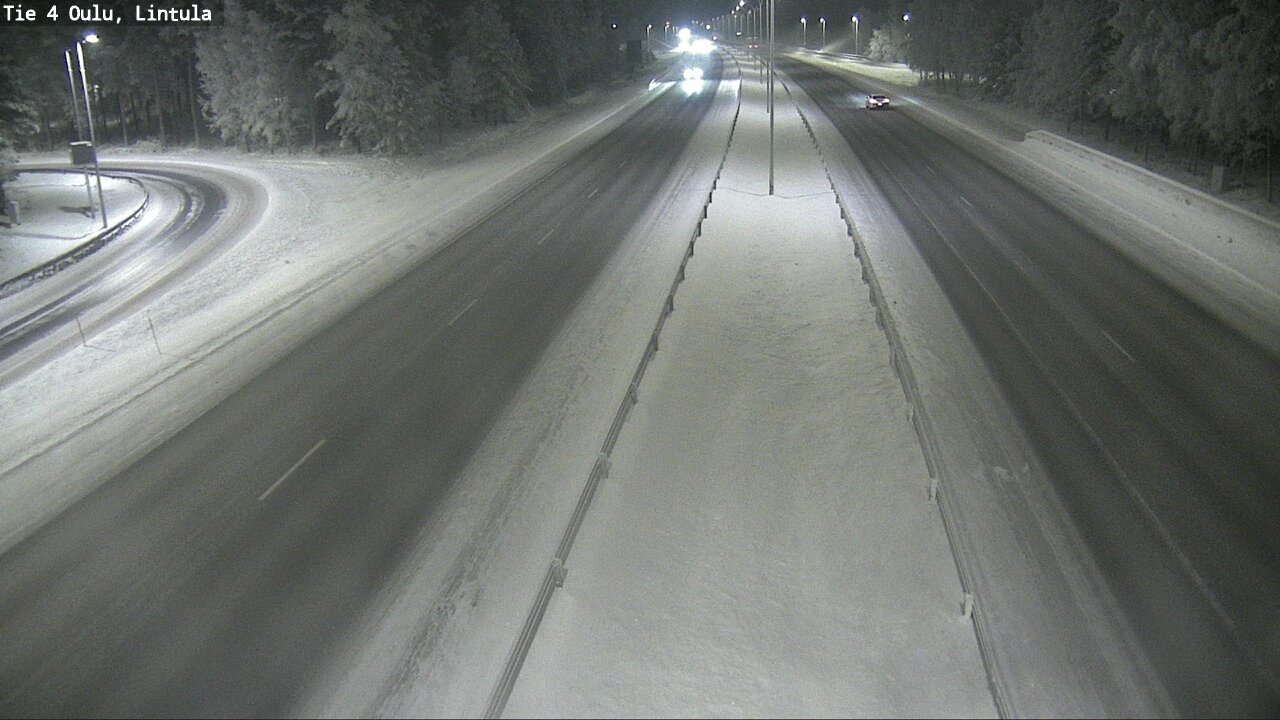 Kelikamerat Kuva Tie 4 Oulu, Lintula, Oulu, Pohjois-Pohjanmaa