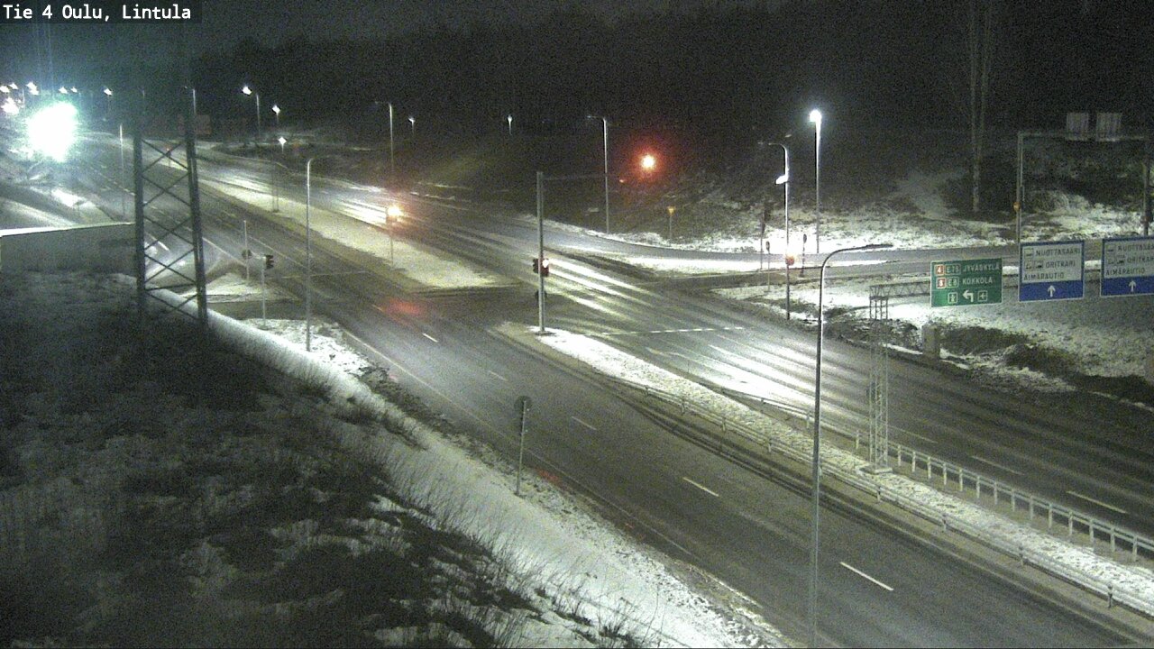 Kelikamerat Kuva Tie 4 Oulu, Lintula, Oulu, Pohjois-Pohjanmaa