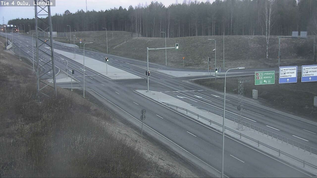 Kelikamerat Kuva Tie 4 Oulu, Lintula, Oulu, Pohjois-Pohjanmaa