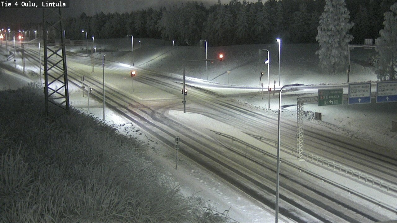 Kelikamerat Kuva Tie 4 Oulu, Lintula, Oulu, Pohjois-Pohjanmaa