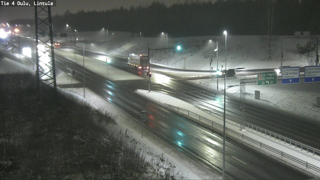 Kelikamerat Kuva Tie 4 Oulu, Lintula, Oulu, Pohjois-Pohjanmaa