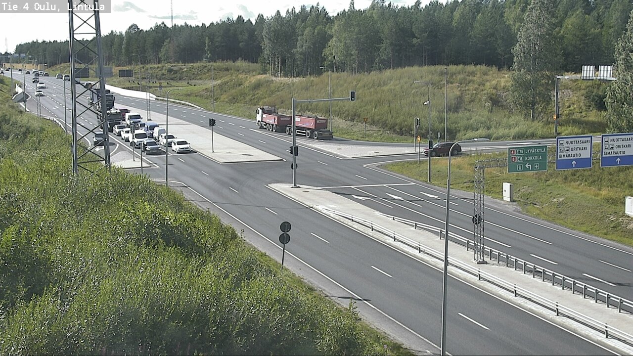 Kelikamerat Kuva Tie 4 Oulu, Lintula, Oulu, Pohjois-Pohjanmaa