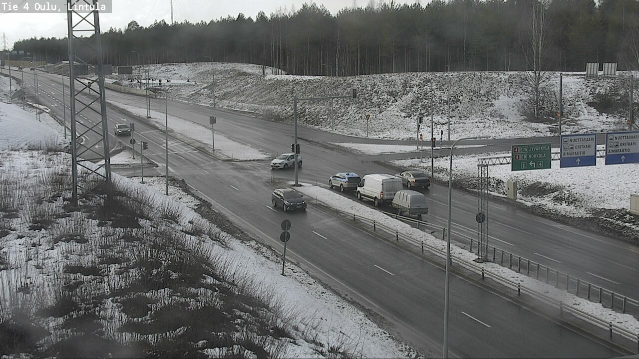 Kelikamerat Kuva Tie 4 Oulu, Lintula, Oulu, Pohjois-Pohjanmaa