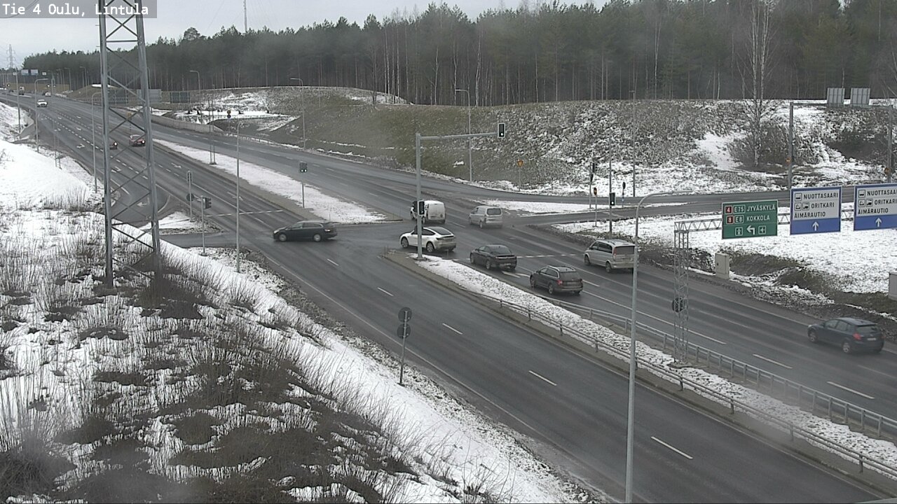 Kelikamerat Kuva Tie 4 Oulu, Lintula, Oulu, Pohjois-Pohjanmaa