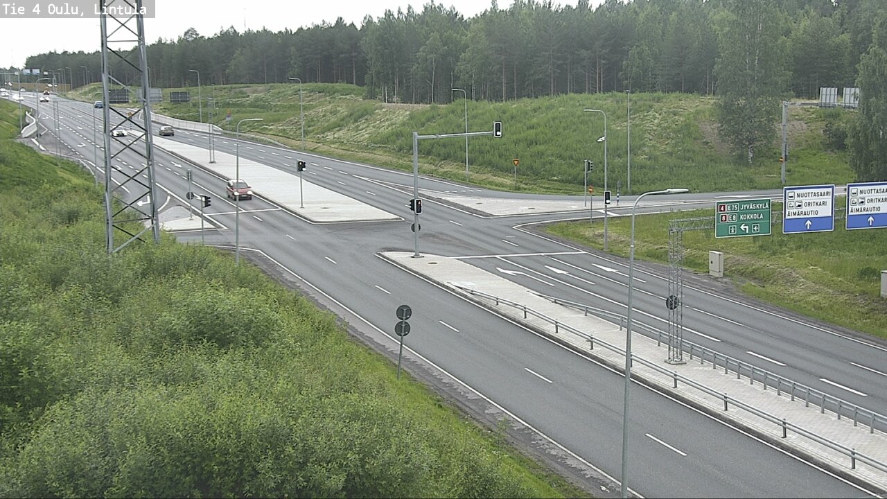 Kelikamerat Kuva Tie 4 Oulu, Lintula, Oulu, Pohjois-Pohjanmaa