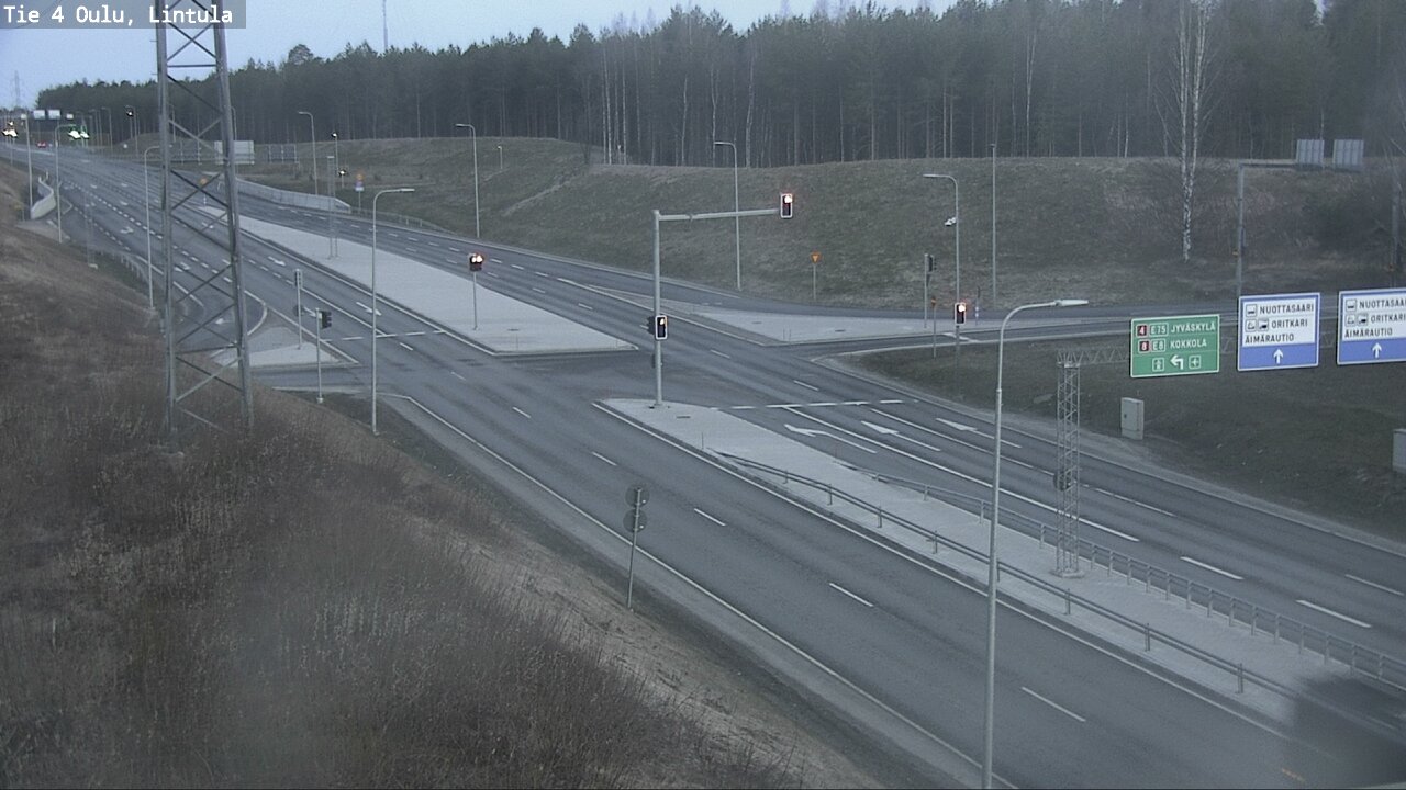 Kelikamerat Kuva Tie 4 Oulu, Lintula, Oulu, Pohjois-Pohjanmaa