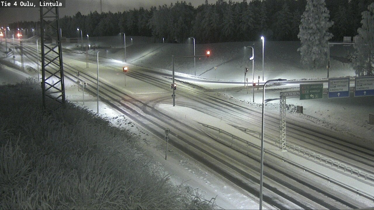 Kelikamerat Kuva Tie 4 Oulu, Lintula, Oulu, Pohjois-Pohjanmaa
