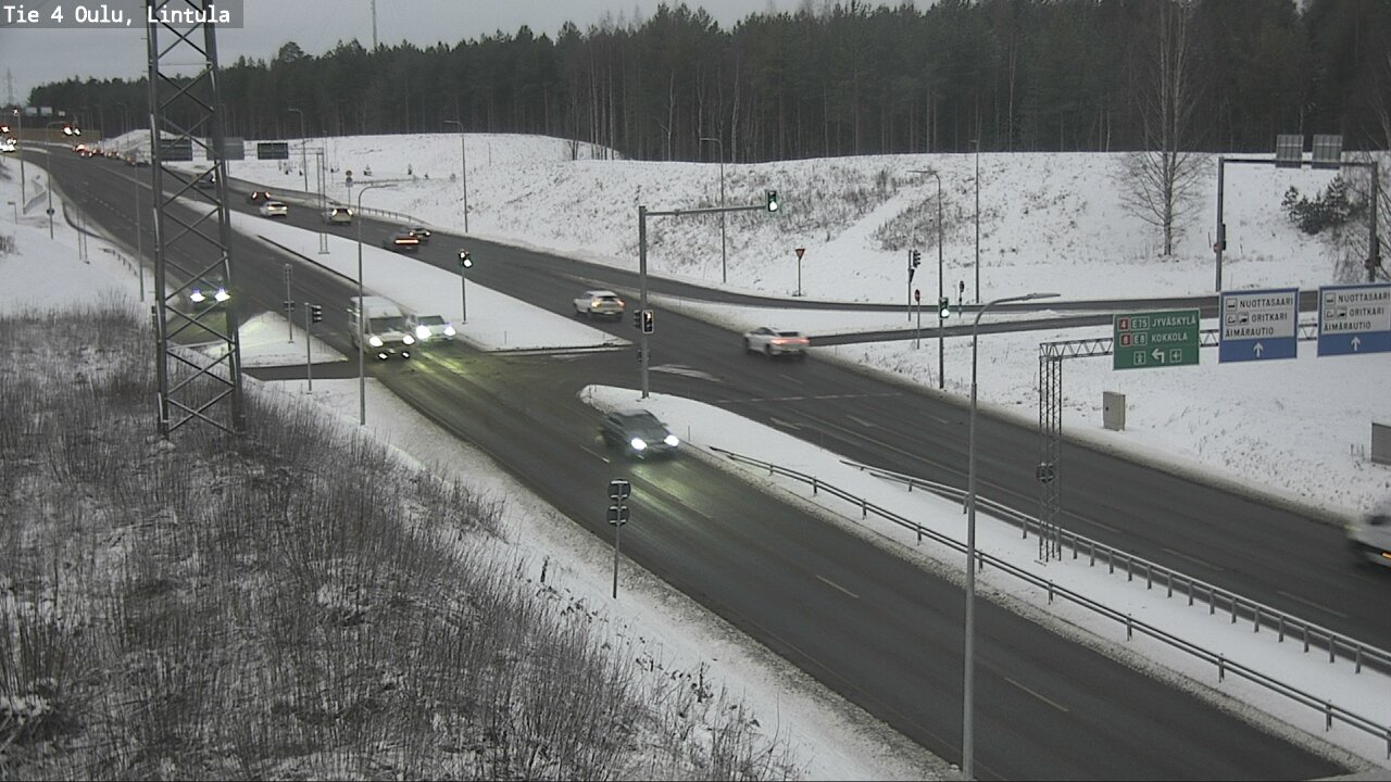 Kelikamerat Kuva Tie 4 Oulu, Lintula, Oulu, Pohjois-Pohjanmaa