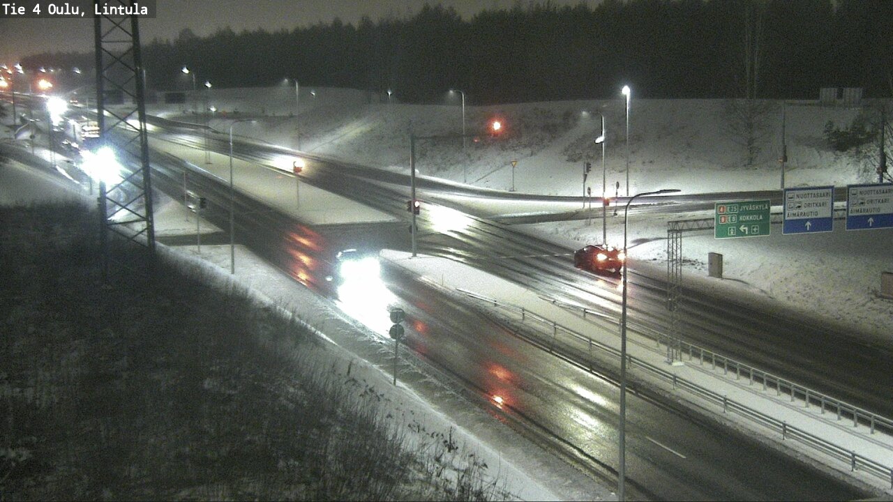 Kelikamerat Kuva Tie 4 Oulu, Lintula, Oulu, Pohjois-Pohjanmaa