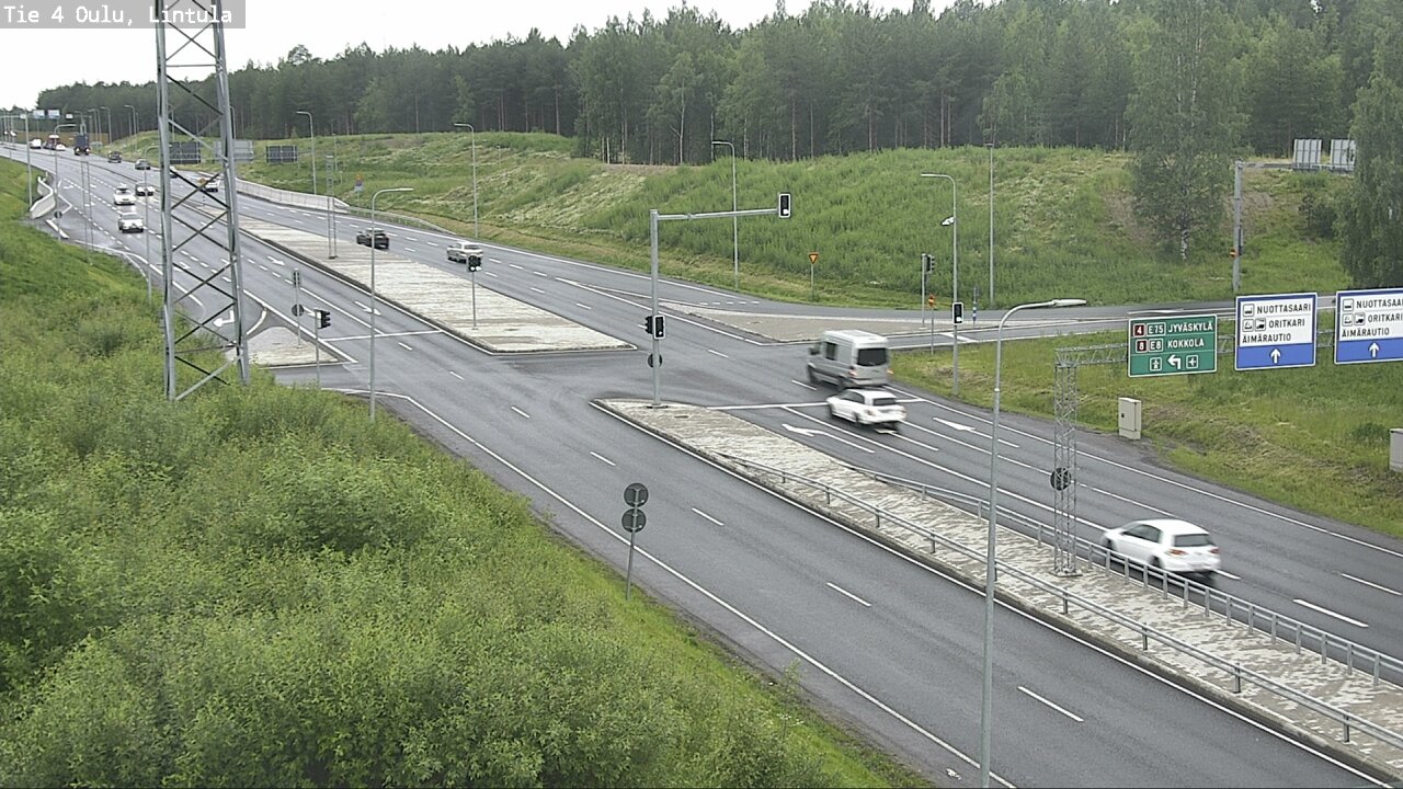 Kelikamerat Kuva Tie 4 Oulu, Lintula, Oulu, Pohjois-Pohjanmaa