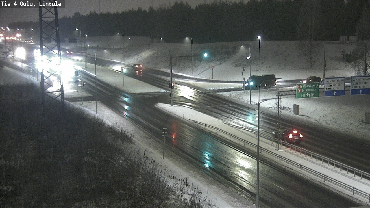 Kelikamerat Kuva Tie 4 Oulu, Lintula, Oulu, Pohjois-Pohjanmaa