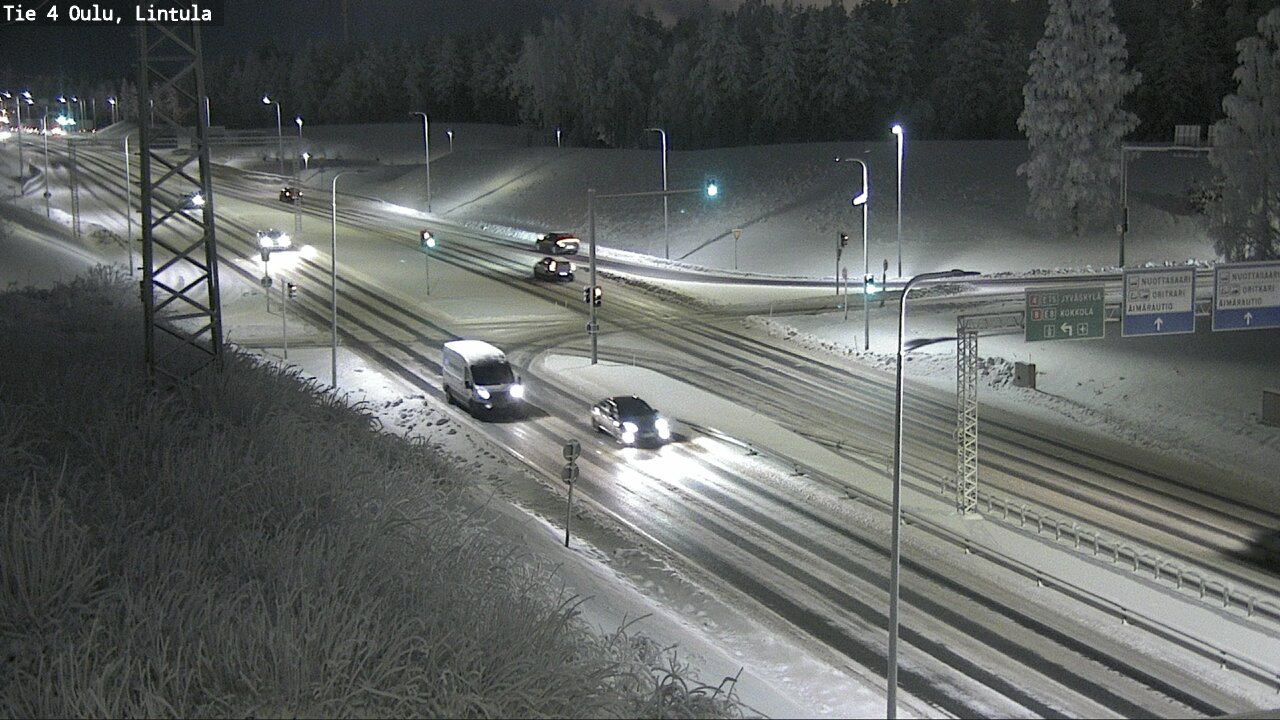 Kelikamerat Kuva Tie 4 Oulu, Lintula, Oulu, Pohjois-Pohjanmaa