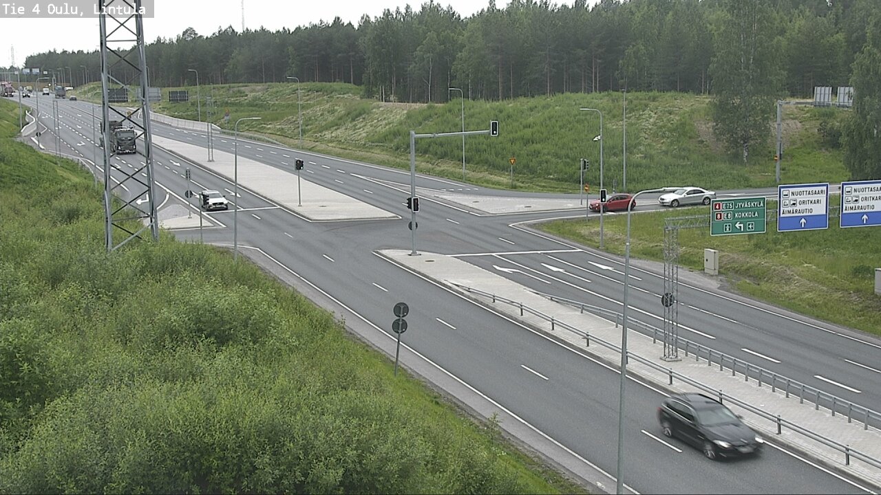 Kelikamerat Kuva Tie 4 Oulu, Lintula, Oulu, Pohjois-Pohjanmaa