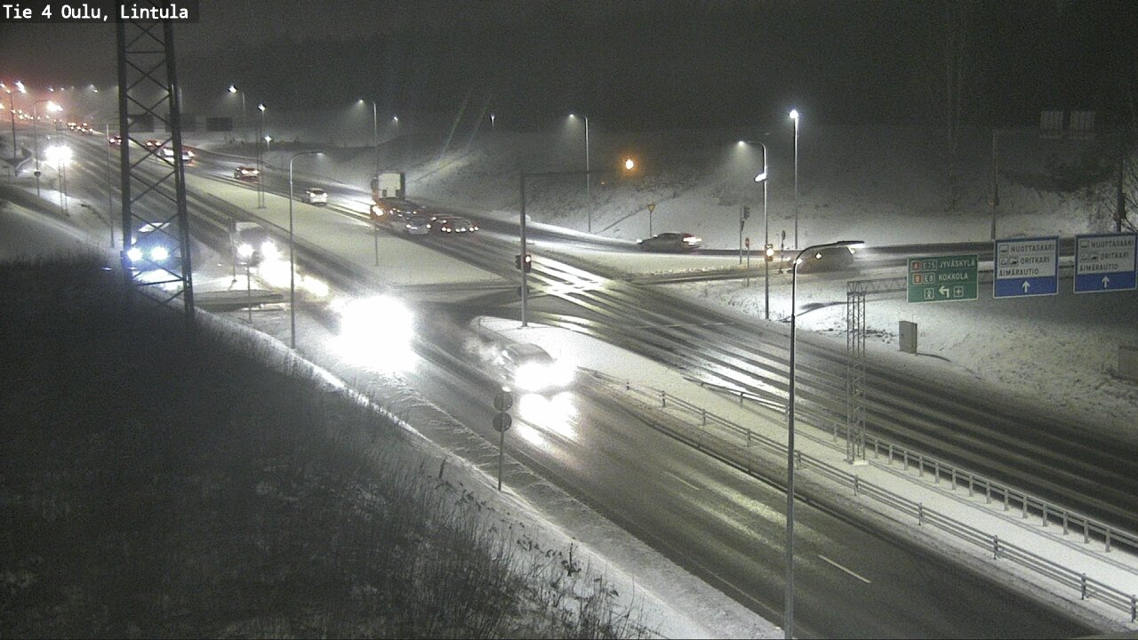 Kelikamerat Kuva Tie 4 Oulu, Lintula, Oulu, Pohjois-Pohjanmaa