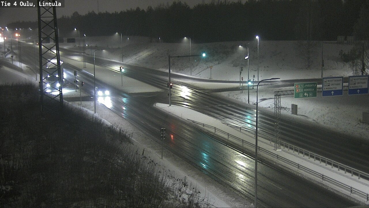 Kelikamerat Kuva Tie 4 Oulu, Lintula, Oulu, Pohjois-Pohjanmaa