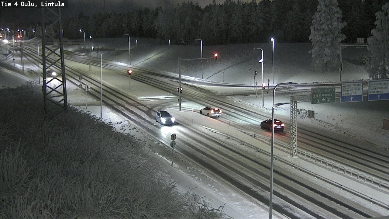 Kelikamerat Kuva Tie 4 Oulu, Lintula, Oulu, Pohjois-Pohjanmaa