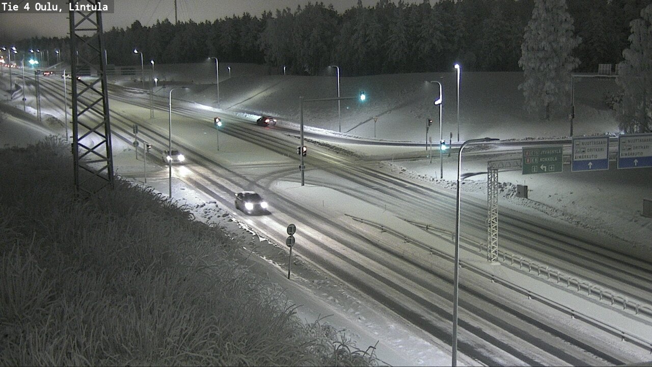 Kelikamerat Kuva Tie 4 Oulu, Lintula, Oulu, Pohjois-Pohjanmaa
