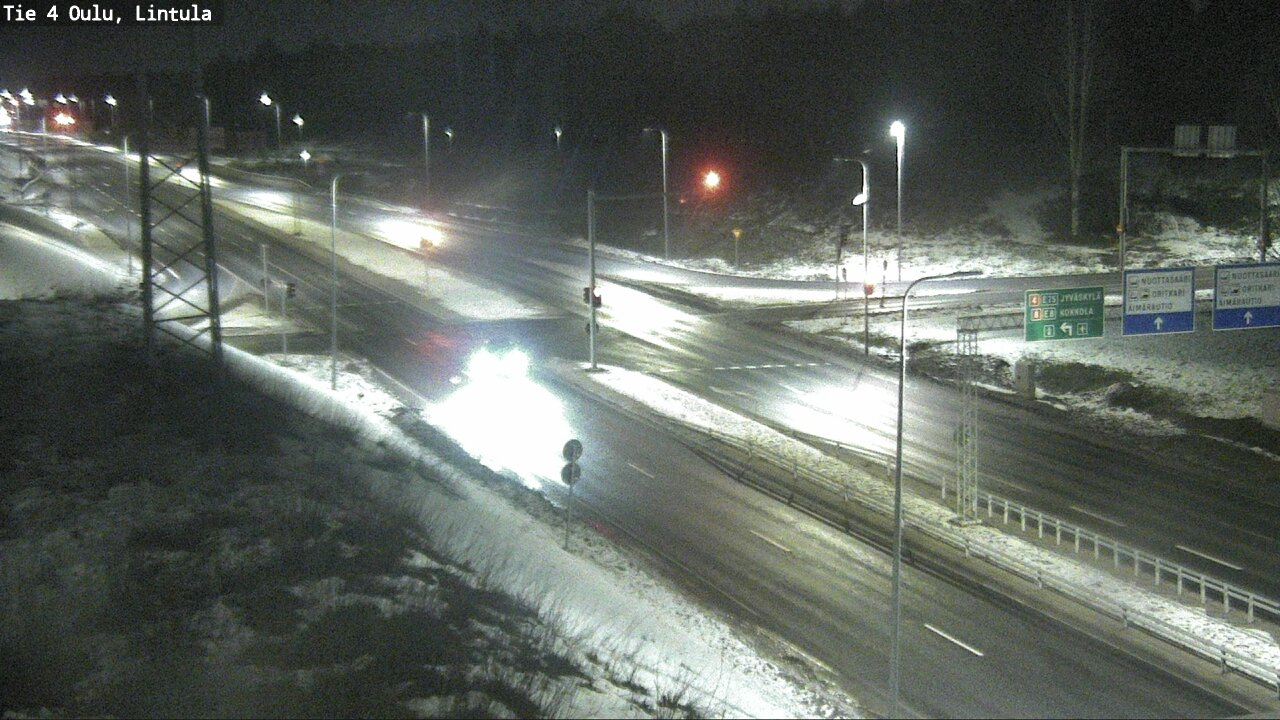 Kelikamerat Kuva Tie 4 Oulu, Lintula, Oulu, Pohjois-Pohjanmaa