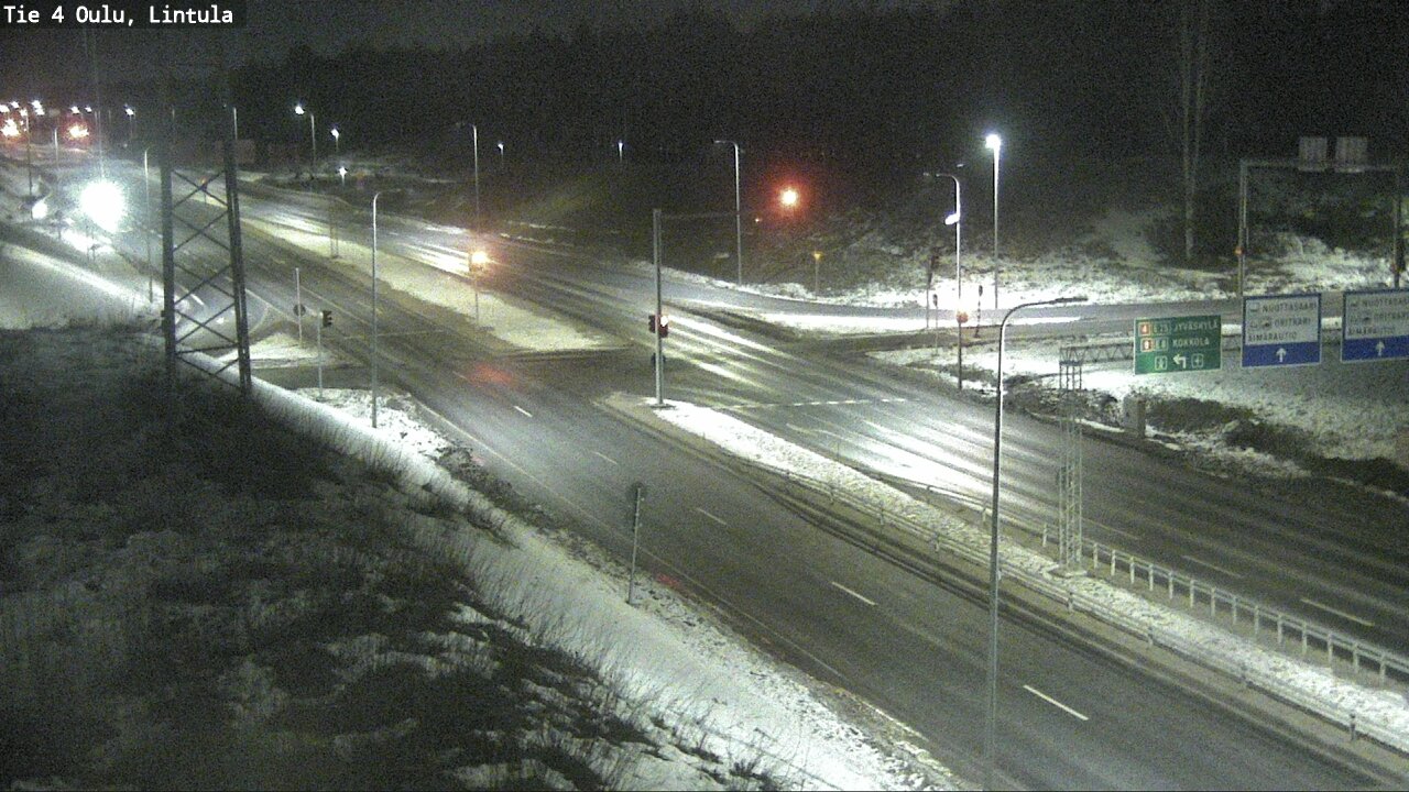 Kelikamerat Kuva Tie 4 Oulu, Lintula, Oulu, Pohjois-Pohjanmaa