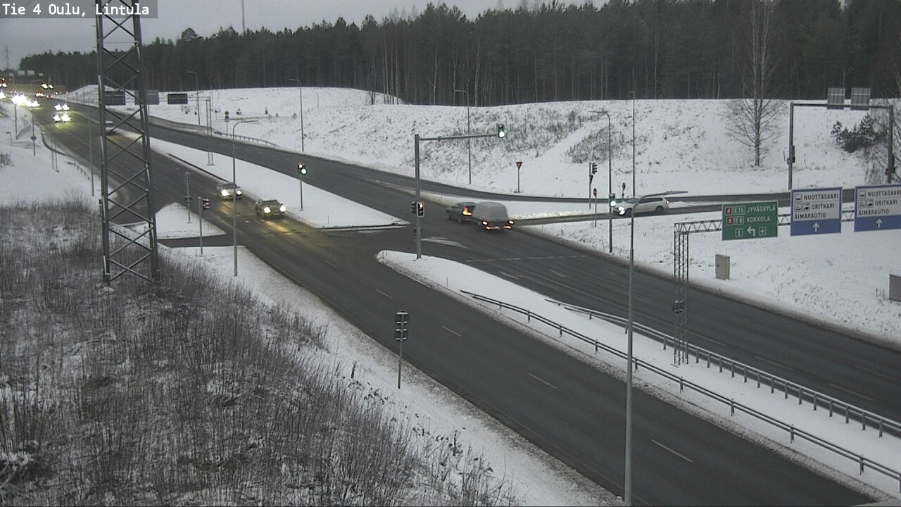 Kelikamerat Kuva Tie 4 Oulu, Lintula, Oulu, Pohjois-Pohjanmaa