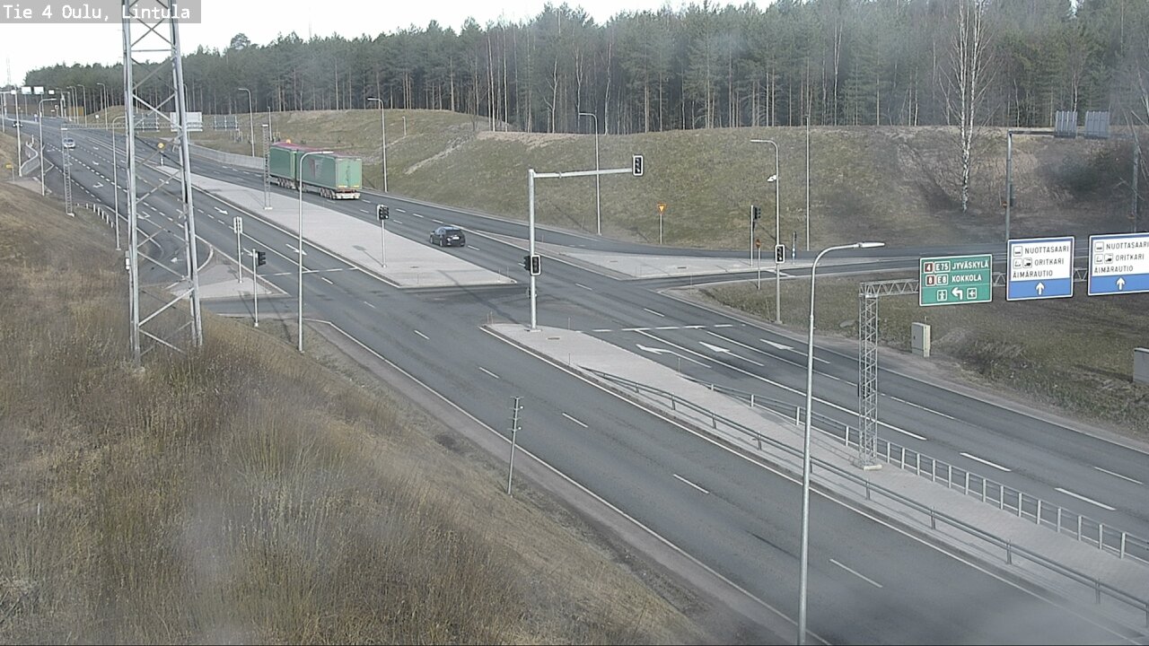 Kelikamerat Kuva Tie 4 Oulu, Lintula, Oulu, Pohjois-Pohjanmaa