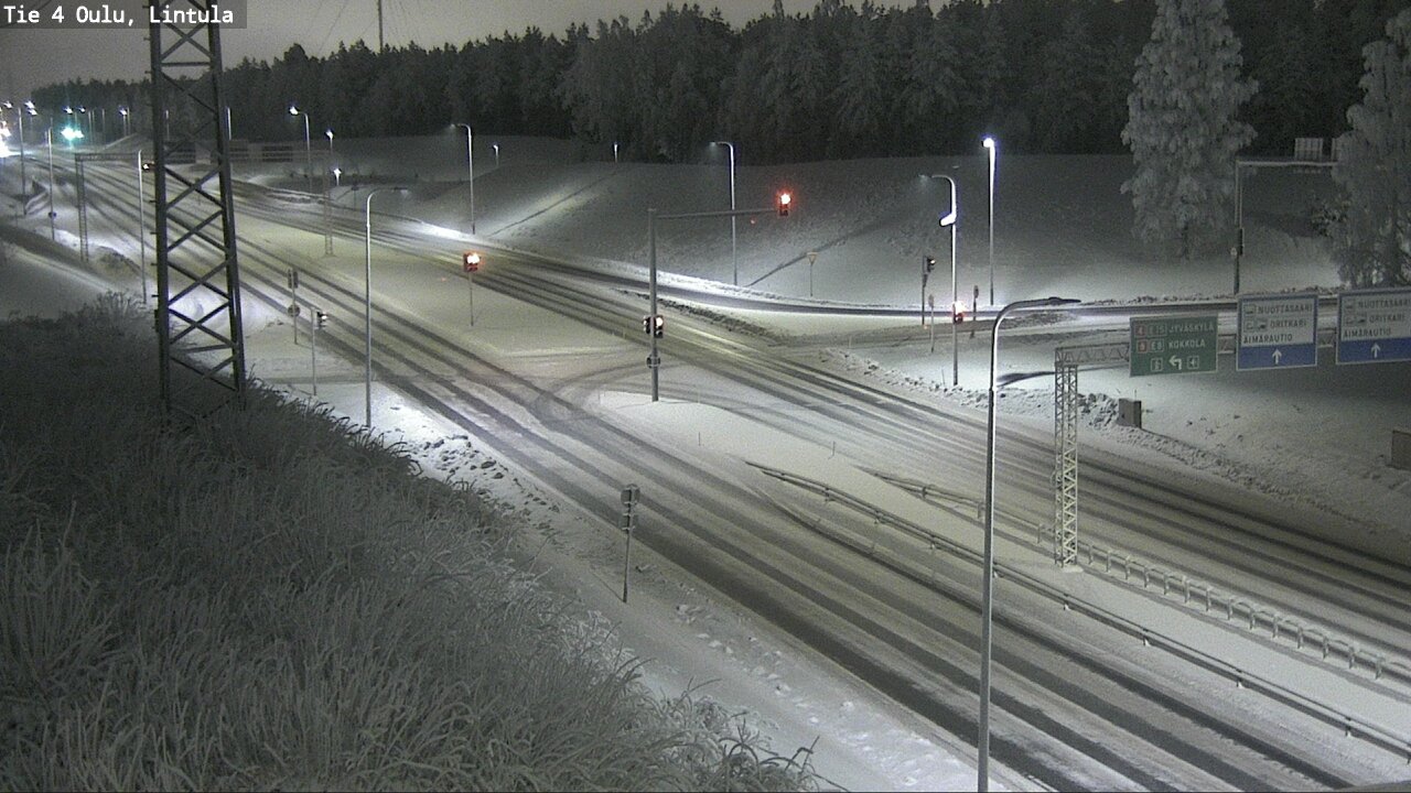 Kelikamerat Kuva Tie 4 Oulu, Lintula, Oulu, Pohjois-Pohjanmaa