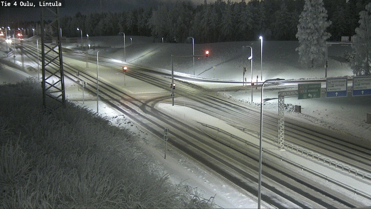 Kelikamerat Kuva Tie 4 Oulu, Lintula, Oulu, Pohjois-Pohjanmaa
